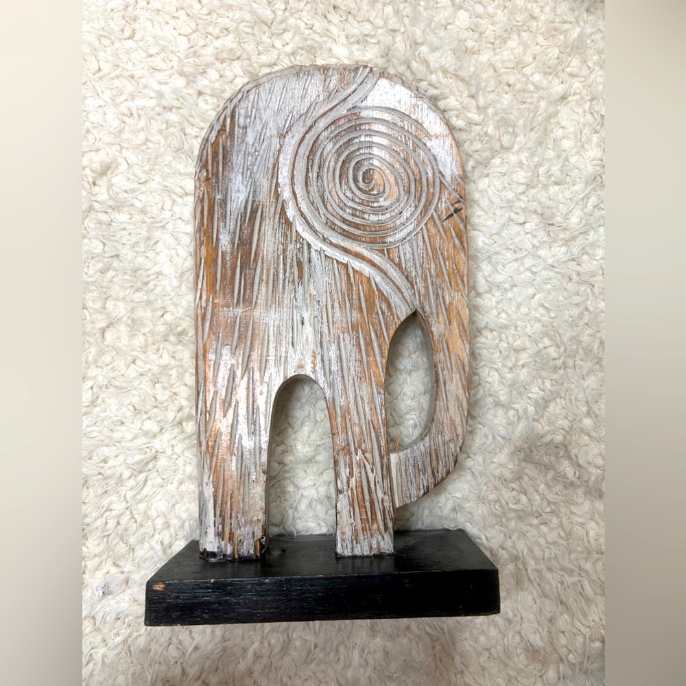 Pier One Wood Elephant